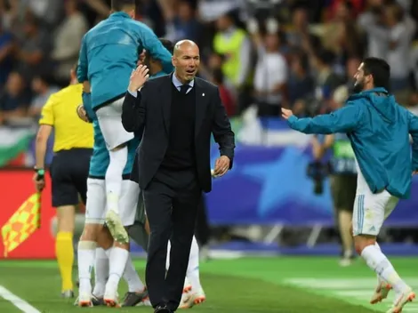Zidane enloqueció con el gol de Bale