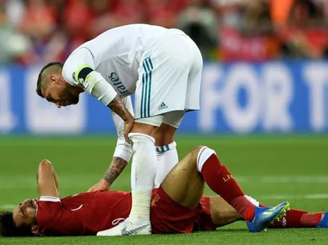 Todos odian a Sergio Ramos por lesionar a Salah