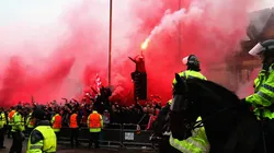 Foto de la afición de Liverpool.