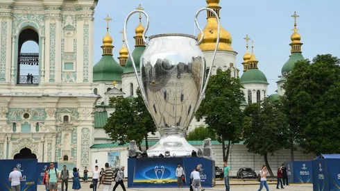 Foto de la Champions League en Kiev.