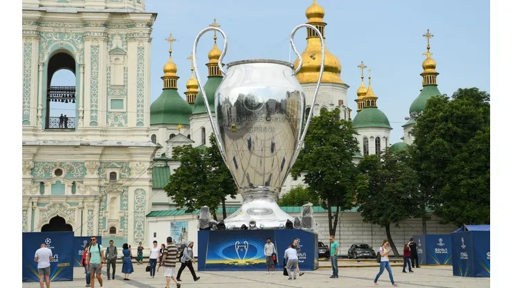 Foto de la Champions League en Kiev.