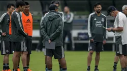 Entrenamiento de la selección mexicana