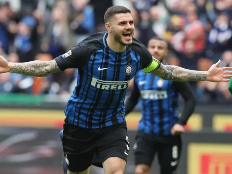 De un goleador a otro: Icardi ya le dio la bienvenida a Lautaro Martínez al Inter