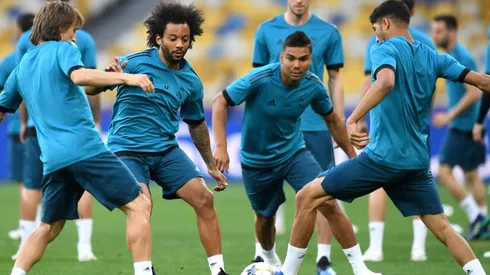 Foto de Marcelo en el Real Madrid.