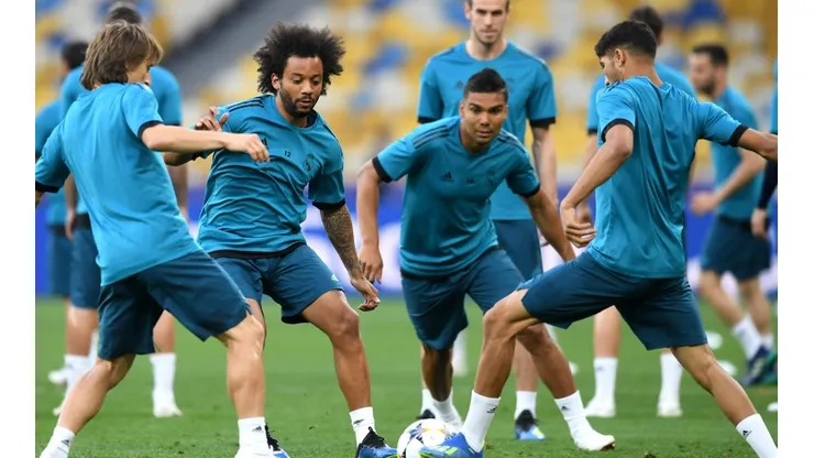 Foto de Marcelo en el Real Madrid.
