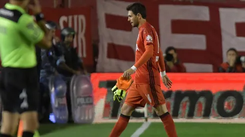 Foto de German Lux, arquero de River.