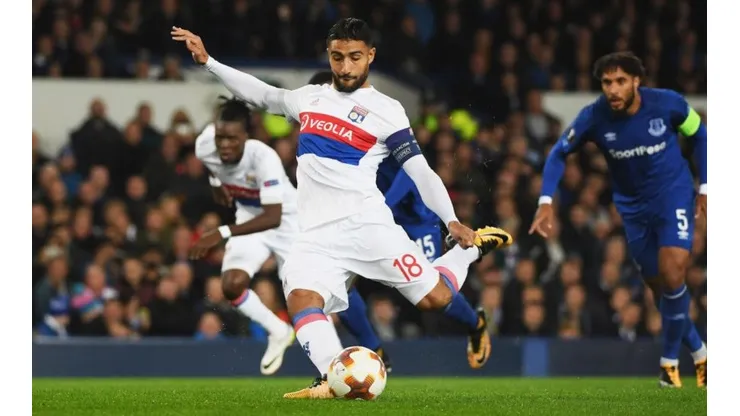 Nabil Fekir, figura de Olympique de Lyon.