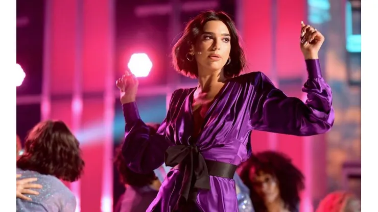 UNA DIVA TOTAL. Dua Lipa cantará en la previa de la final.