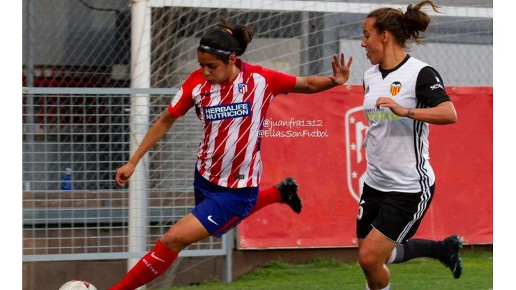 Kenti Robles del Atlético de Madrid