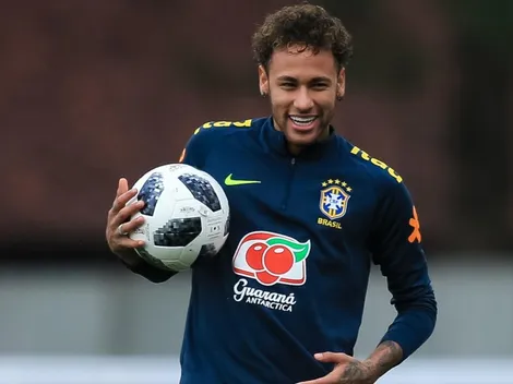 Neymar subió una foto con Zagallo, campeón del mundo con Brasil
