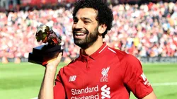 MOHAMED DE ORO. Salah ganó el botín de oro, como su ídolo Ronaldo.