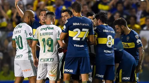 Boca vs Palmeiras en la Bombonera