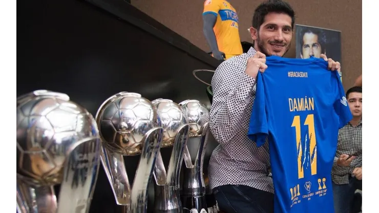 Damián Álvarez anunció su partida despedida en el Volcán.