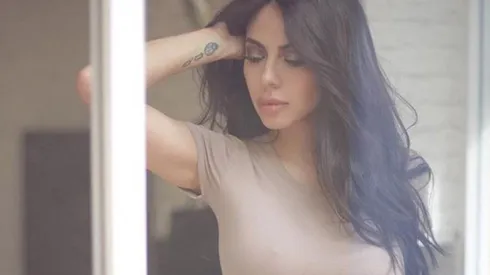 Jimena Sánchez, una conejita con mucho escote