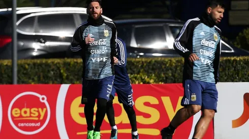 Foto de Lionel Messi, jugador de la Selección Argentina.