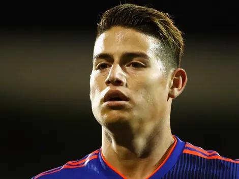 James Rodríguez visitó una fundación antes de ir con su selección