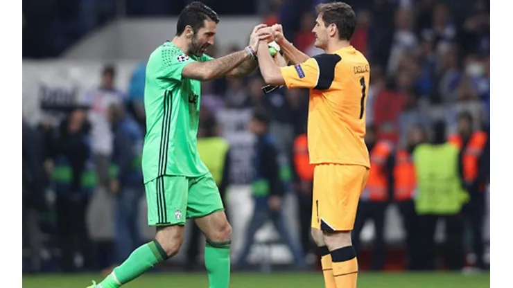 Casillas homenajeó a Buffon