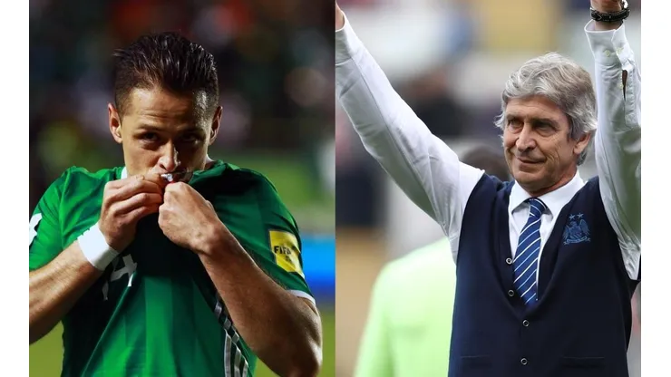 Chicharito no será el primer mundialista mexicano bajo el mando de Pellegrini