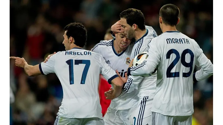 MERENGUES. Higuaín y Morata compartieron vestuario en el Madrid.