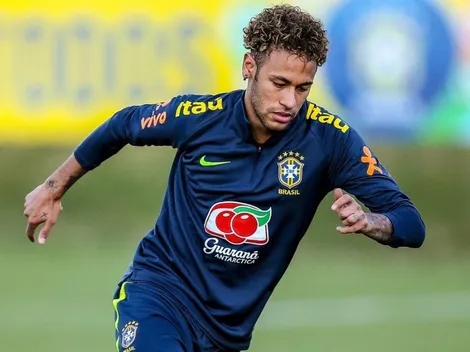 Neymar ya se entrena e ilusiona a todo Brasil