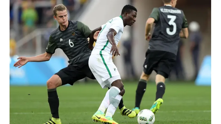 EN RÍO 2016. Usman durante los Juegos Olímpicos con Nigeria ante Alemania (Foto: Getty).
