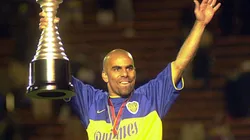 Foto de los jugadores de River celebrando el título.