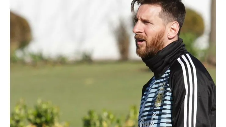 Lionel Messi deslumbra hasta en los entrenamientos.