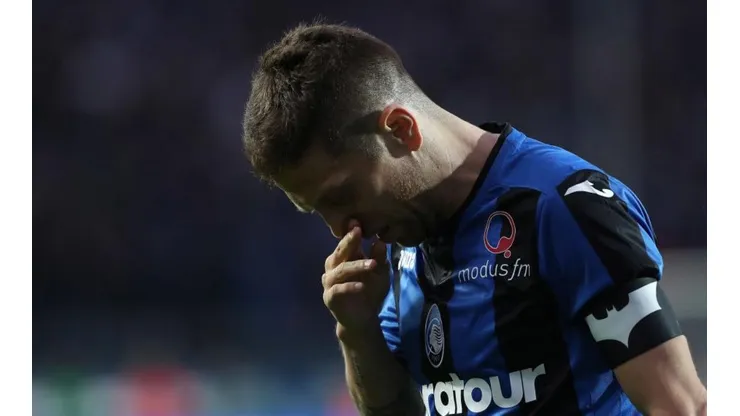 Alejandro Gómez con la camiseta de Atalanta.