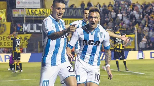 Ricardo Centurión y Lautaro Martínez la rompen en Racing.