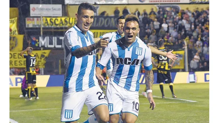 Ricardo Centurión y Lautaro Martínez la rompen en Racing.