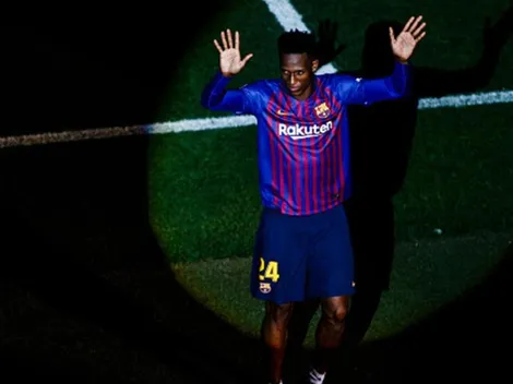 Tal vez haya sido el último baile de Yerry Mina en Barcelona