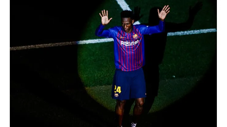 Tal vez haya sido el último baile de Yerry Mina en Barcelona