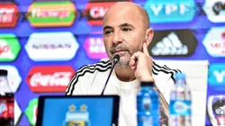 Jorge Sampaoli: "El candidato es Argentina"