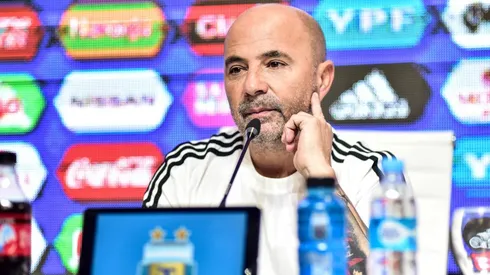 Jorge Sampaoli: "El candidato es Argentina"