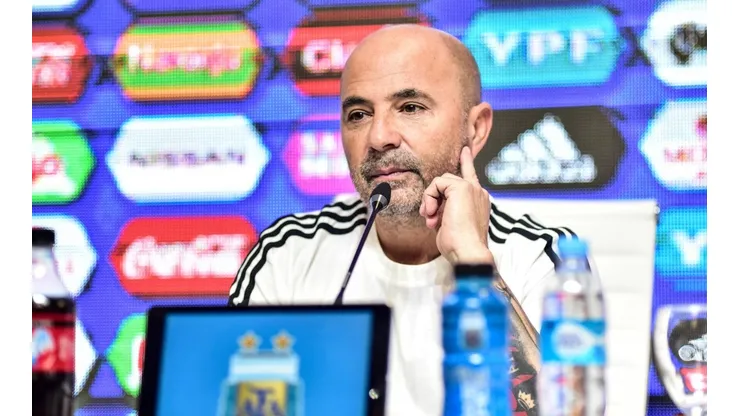 Jorge Sampaoli: "El candidato es Argentina"