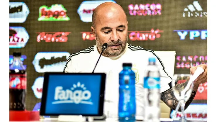 Sampaoli explicó el sistema táctico de Argentina y los dejó a todos mareados