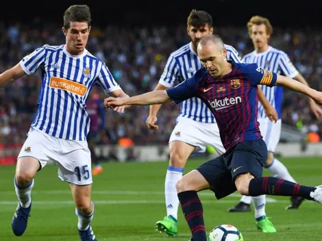 En la fiesta de Iniesta, Barcelona derrotó a Real Sociedad