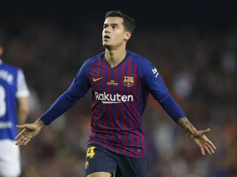 Coutinho abrió el partido con un golazo majestuoso