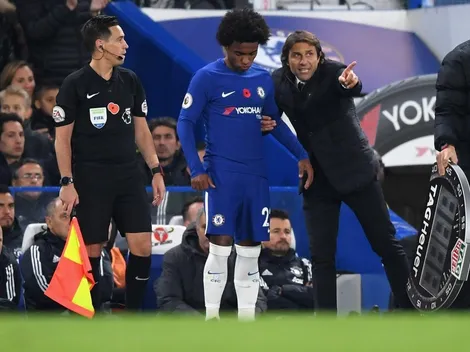 Willian se vengó de Conte y ¡lo tachó de su foto en Instagram!