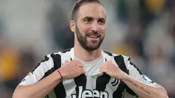 Higuaín salió campeón con la Juventus