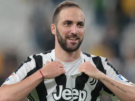 Higuaín le agradeció el apoyo a su esposa: "Esto es tuyo también"