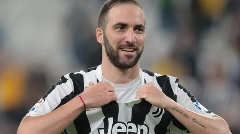 Higuaín salió campeón con la Juventus