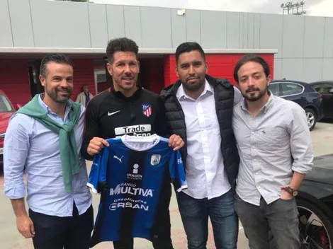 Rafa Puente Jr. hizo que Simeone presuma colores del Querétaro