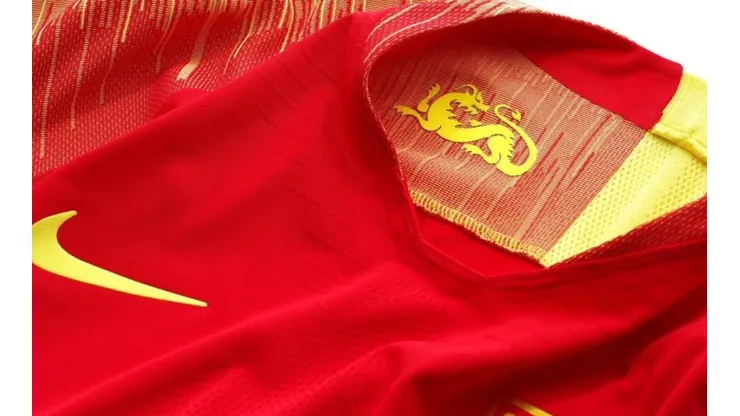 Foto de la nueva camiseta de la Selección de China alternativa.