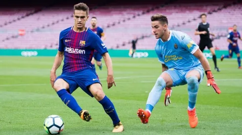 Leandro Chichizola en un partido ante Barcelona.