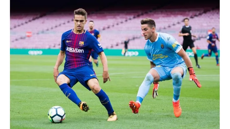 Leandro Chichizola en un partido ante Barcelona.