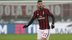 Mateo Musacchio en un partido de Milan por la Serie A.