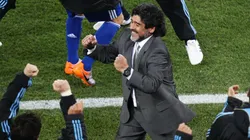¿OTRA VEZ EL 10? Sudáfrica no salió del todo bien, pero Maradona sueña con otra chance.