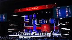 EL SORTEO FINAL. Los grupos conformados durante el sorteo del Mundial de Rusia 2018 (Foto: Getty).