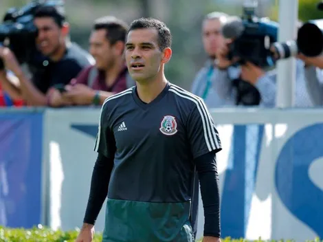 Rafa Márquez entrenó con el Tri sin publicidad